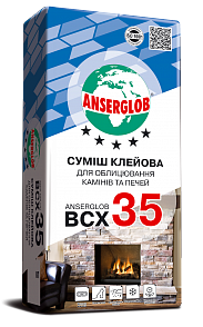 клей для каминов и печей Анцерглоб 35