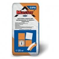 шпатлевка цемент MASTER ФАСАД старт серая 25кг