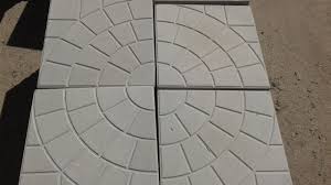 Плитка тротуарная Квадрат(круги 25*25см)